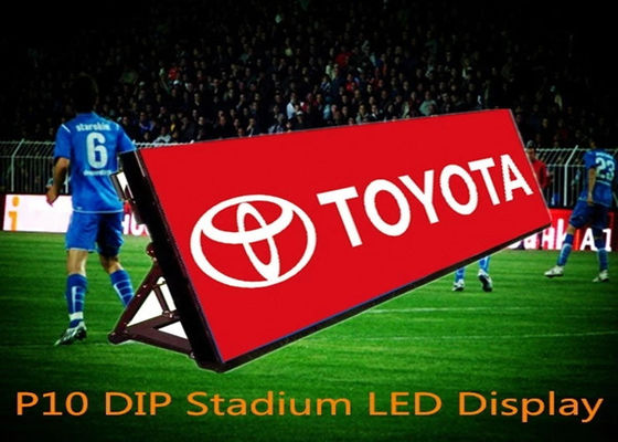 P10 Reclame Flexible Signs Full Color Outdoor Waterdicht Stadion Perimeter Led Scherm