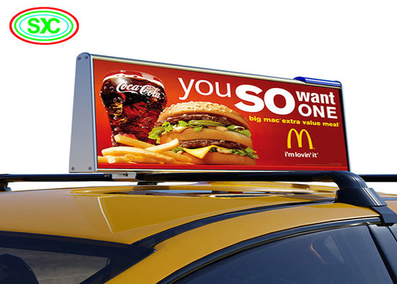 DC 5V Spanning Car LED Sign Display met 1R1G1B Configuraties en Animatie Display Functie