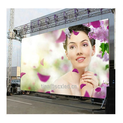 Grote hangend ledpaneel P5 Outdoor Stage LED Video Wall Verhuur scherm volkleurig