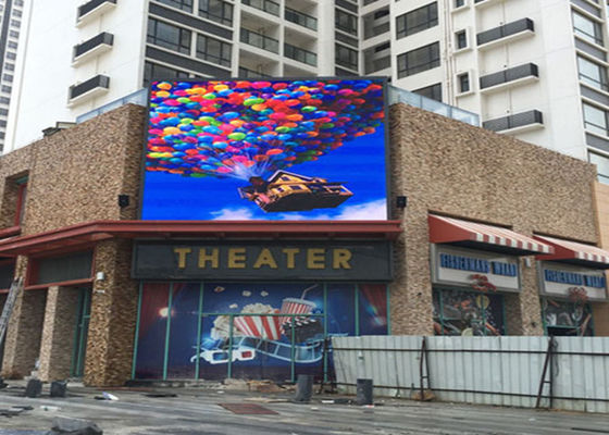 P6 Outdoor Commercial Full Color Advertising LED Video Wall Digitale reclameborden