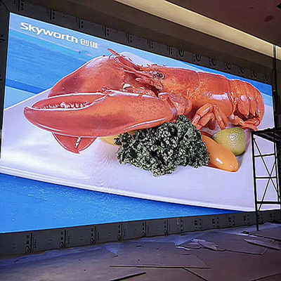 Indoor Full Color P4 SMD LED Display Module 256*128mm 1/8 Scanning voor energiebesparing en milieubescherming