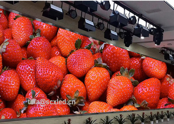 Op maat gemaakte P6 Indoor LED Stage Screen Rental / RGB LED Display Boards met afstandsbediening