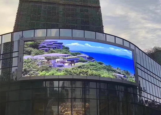 P6 Outdoor 192*192mm LED reclameborden met hoge helderheid met 3 jaar garantie