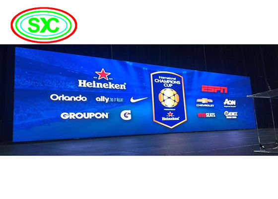 Hoge helderheid Full Color RGB P6 LED Verhuur scherm 960Mm X 960Mm Indoor Cabinet