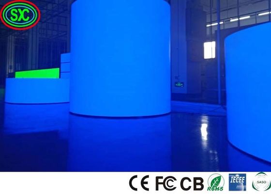 HD 3 jaar garantie Volle kleur 3840hz P3.91 Indoor Curved Led Display Screen For Stage