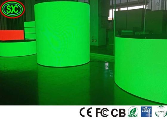 HD 3 jaar garantie Volle kleur 3840hz P3.91 Indoor Curved Led Display Screen For Stage