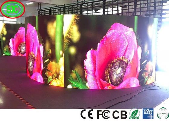 Metaal Geen Mosaïek Ultra HD IP43 SMD2121 P3.91 Indoor Stage LED Screen led commercieel reclamebeeldscherm