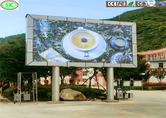 SMD 3535 P10 Buiten Full Color Waterproof LED Display Billboard Super Clear Vision