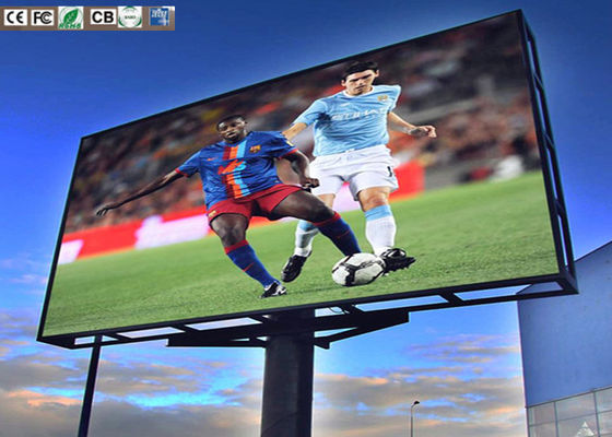 Outdoor P6 groot led-scherm reclameborden met 3 jaar garantie