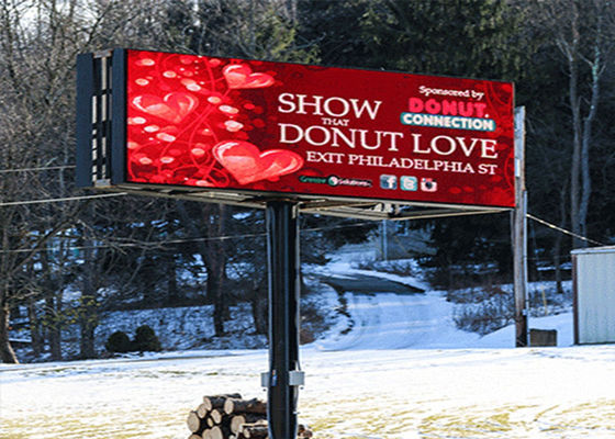 Outdoor P6 groot led-scherm reclameborden met 3 jaar garantie