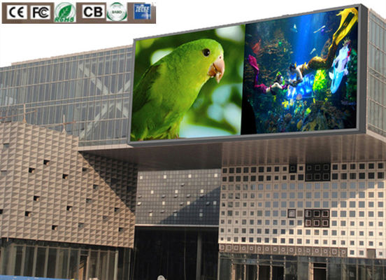 Gebouw P10 SMD LED-scherm Reclame Billboard Super Clear Vision 3 jaar garantie