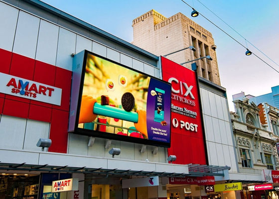 Gebouw P10 SMD LED-scherm Reclame Billboard Super Clear Vision 3 jaar garantie