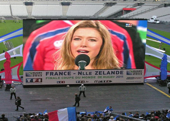 Gebouw P10 SMD LED-scherm Reclame Billboard Super Clear Vision 3 jaar garantie