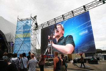 Buiten waterdicht Full Color SMD2727 40000dots/sqm P5 Stage LED Video Wall