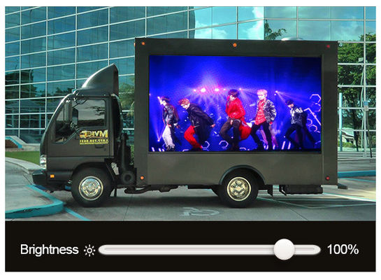 P5mm SMD 2121 Mobile Truck LED Display LED Screen 40000 Pots/Sqm