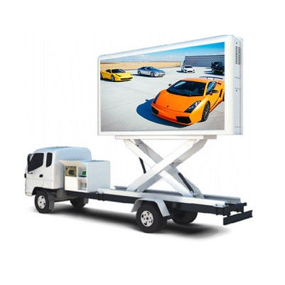 Grote het Groottep6 Vrachtwagen Geleide Scherm Commerciële Reclame voor Auto/Van Outdoor Cinema