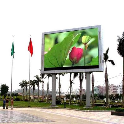 Goede prijs Van het LEIDENE Aanplakbordenp6 P8 P10 openlucht LEIDENE de LEIDENE Vertoningsscherm volledige vaste Kleuren Hoge definitie RGB HD leidde vertoning online