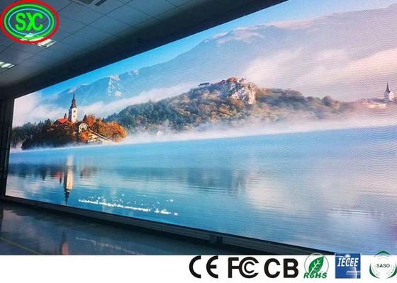 Full Color Indoor en Outdoor Vaste video muur van supermarkt Ultra-dunne LED-display van hotellobby