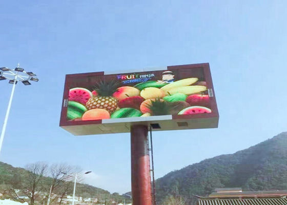 buiten Waterdicht Volle kleur SMD3535 4000cd/m2 Helderheid winkelcentrum Led Reclame schermen