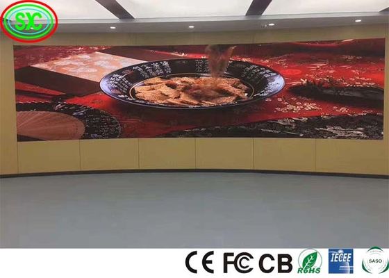 Reclame Full Color LED Soft Curved Display RGB-module/Indoor P3.91 China Flexibel