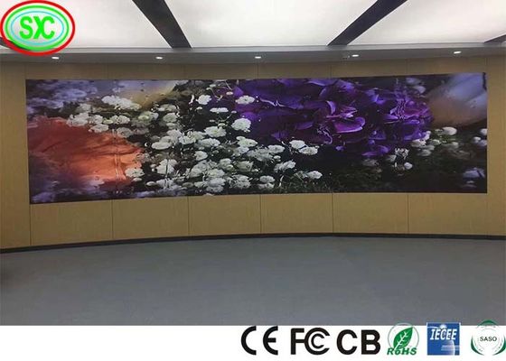 Reclame Full Color LED Soft Curved Display RGB-module/Indoor P3.91 China Flexibel