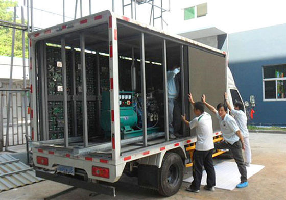 P6 Full Color Outdoor Mobiele Truck Reclame Led Display Led Trailer Video Panel