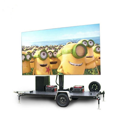 P6 Full Color Outdoor Mobiele Truck Reclame Led Display Led Trailer Video Panel