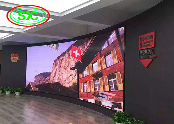 SMD2121 P4.81 RGB-LED-verhuur scherm, indoor full color 1500cd/sqm 3 jaar garantie