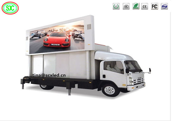 P10 Full Color Mobile LED Screen / Outdoor Led Video Display voor reclame