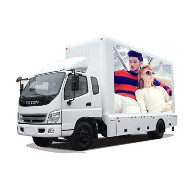 Outdoor HD full color Video Truck gemonteerd Led-schermen Multimedia Reclame P10