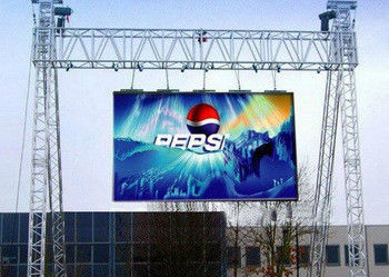 P4 ontruim Beelden Adverterend de Geleide Schermen, die Geleid Video het Scherm Lichtgewicht 1/8 aftasten 1R1G1B hangen