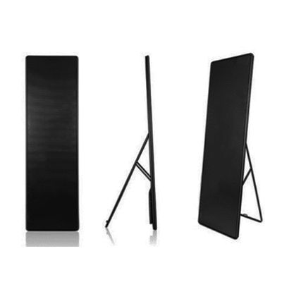 Indoor Full Color P2.5 High Bightness 2500cd/m2 Floor Standing LED Poster Screen