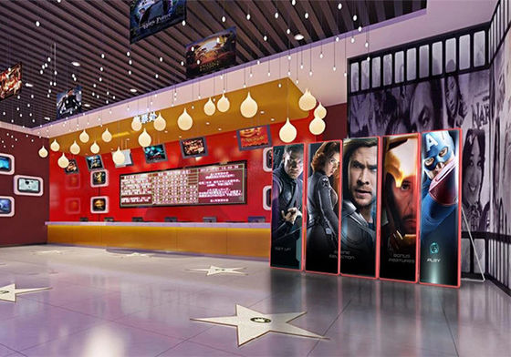 Fijne toonhoogte P2.5 Indoor Full Color LED Reclame Poster Screen 640x640mm