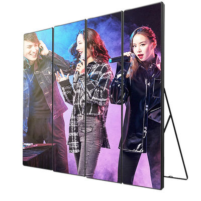 Fijne toonhoogte P2.5 Indoor Full Color LED Reclame Poster Screen 640x640mm