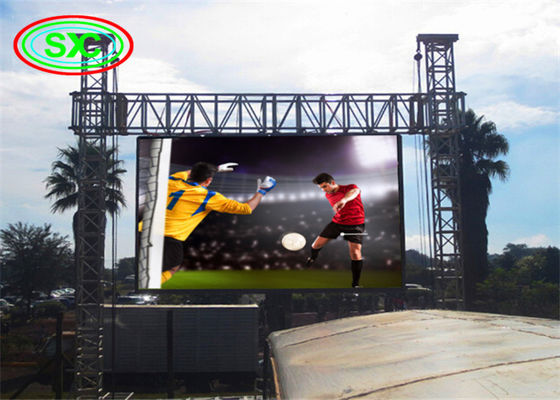 van de 6000 de Huur LEIDENE van cd/m2 P3.91 P4.81 P5 P6 IP65 Scherm Stadium het Videomuur