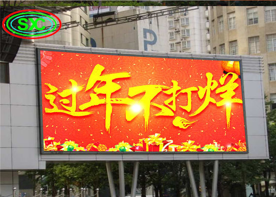 SMD3535 Hoog helderheids-LED-scherm buiten P8 LED-teken reclameprogramma's