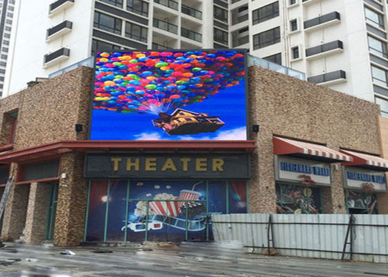P6 SMD Led DisplayScherm Buiten Waterdicht 768*768mm Advertentie Billboard Volkleurig