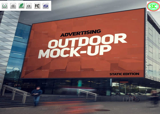 Hoogwaardige grote outdoor advertentie LED display verhuur P10