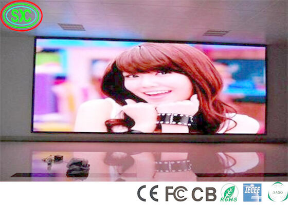 FCC IECEE 6000cd 40000 dots/m² 1R1G1B Stage Led-schermen full colour led-display