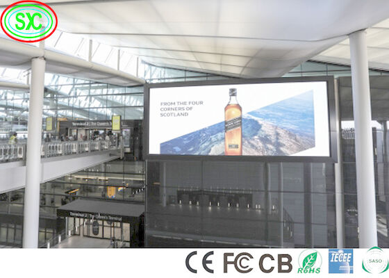 7000nits 1000W/m2 400mcd Buiten LED-advertentie Led-scherm buitenadvertentie