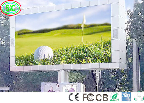 7000nits 1000W/m2 400mcd Buiten LED-advertentie Led-scherm buitenadvertentie