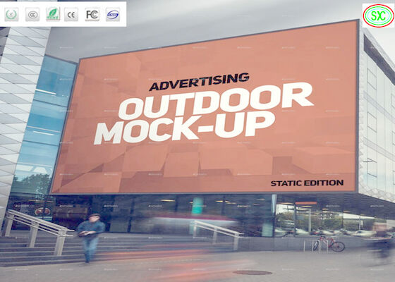 Gepersonaliseerd Outdoor Full Color LED Display P10 10000dots/Sqm Hoge helderheid LED billboards