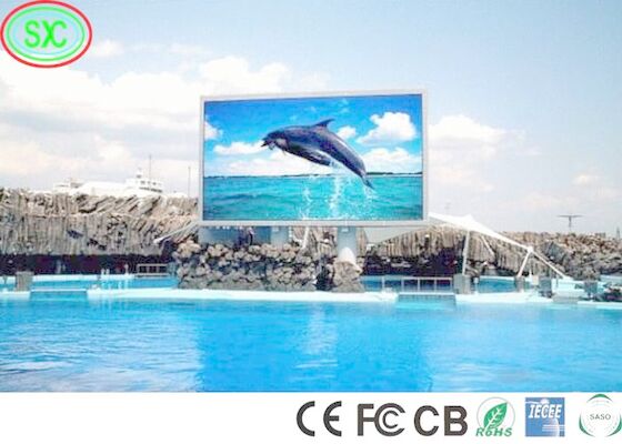 LED-display IECEE P8 P10 40000dots/sqm SMD3521 buitenshuis led-video-display buitenshuis led-scherm display