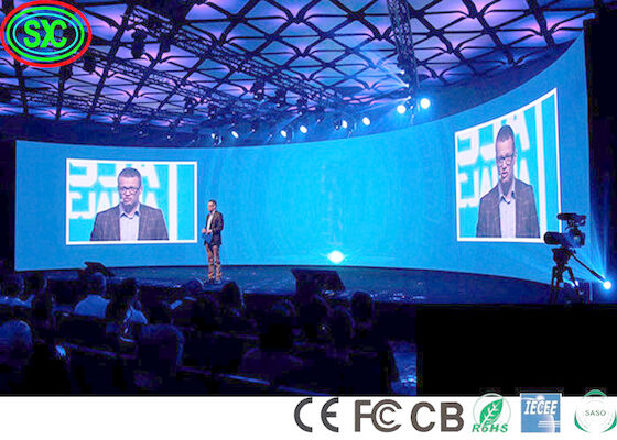 Full Color LED Verhuur Scherm voor Outdoor All Talent Stage 2500 Nits Helderheid 3 Hoge Pixel Dichtheid 40000dots/sqm