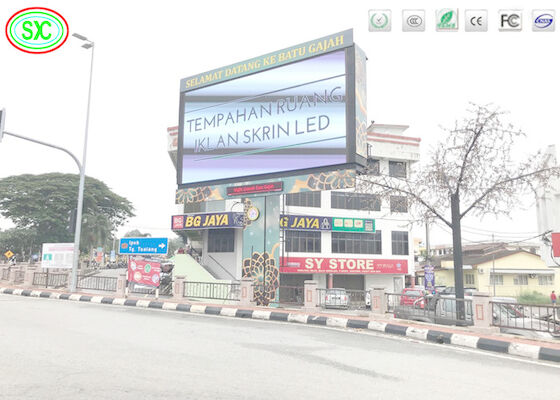 Hoge verfrissingsgraad SMD3535 Outdoor Full Color P6 Advertising Billboard