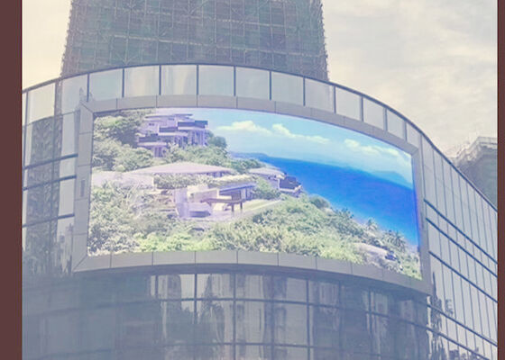 Buiten Full Color 5000cd / m2 Helderheid 960*960mm Kastafel Grootte P8 LED Reclame Billboard