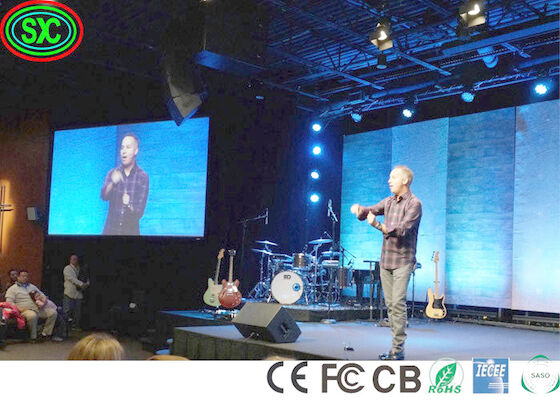 IP34 Stage Concert Backstage P3.9 Led Video Panel Wall Wide Viewing Angle Stage led scherm