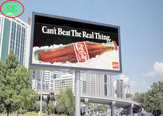 Buiten waterdicht staalkas Advertentie Led Displa SMD Full Color Led Panels Advertentie led scherm
