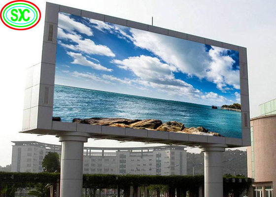 Goede prijs Van het waterdichte LEIDENE van de Reclame Openlucht Volledige Kleur de Vaste Installatie Vertoningsscherm met FCC van Ce ROHS CITIZENS BAND SASO online