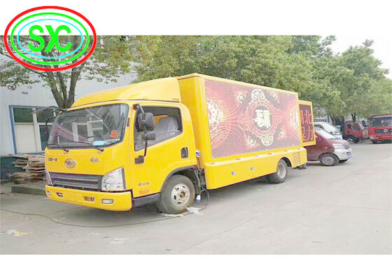 LED-scherm voor sportieve mobiele vrachtwagens met lampgrootte 2727 en modulegrootte 320*160mm